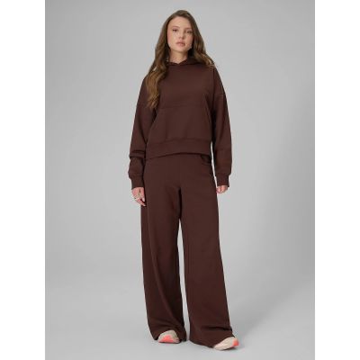 4. Damen-Jogginghose mit weitem Bein 4F 4FRSS26TTROF2011-80S