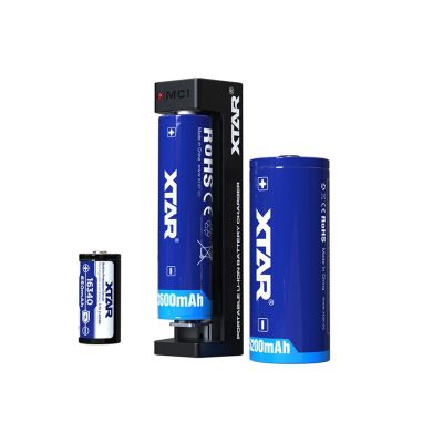 3. XTAR Schnellladegerät für zylindrische Li-Ionen-Akkus 18650 ANT MC1+