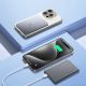 17. Powerbank Joyroom JR-PBM08 5000mAh 20W ultradünn mit induktivem Laden - grau
