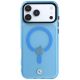 3. BMW -Logo-Schutzhülle mit mattiertem IML- und Metalllogo (MagSafe) für iPhone 18 Pro / 17 Pro – Blau
