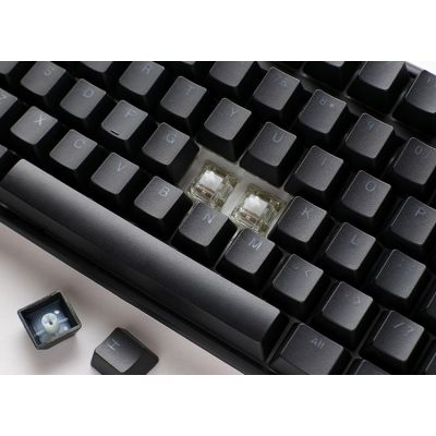 2. Ducky One 3 Classic TKL Gaming-Tastatur USB US Englisch Schwarz, Weiß