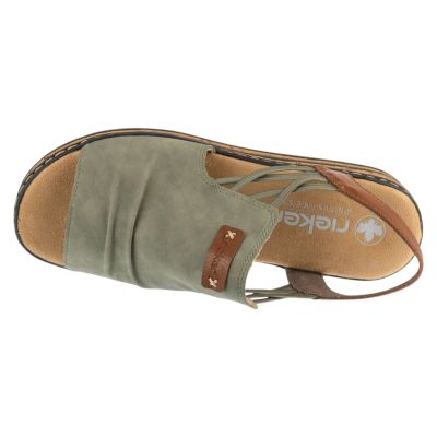 3. Rieker Sandalen 62962-52 Grau 36