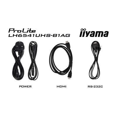 10. IIYAMA-Monitor 164,0 cm (65") LH6541UHS-B1AG 16:9 3xHDMI+USB IPS