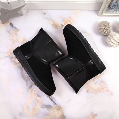6. Big Star W INT1751B Plateau-Schneestiefel schwarz