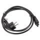 4. LANBERG Laptop-Netzkabel CEE 7/7 -> C5, 1,8 m (MIKI/CLOVER)