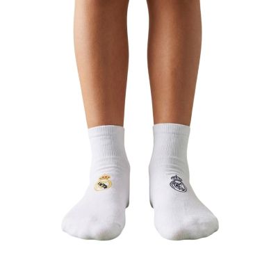 5. Real Madrid Socken, 2er-Pack, weiß, 2900003458