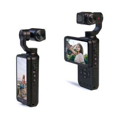 6. Ordro Pocket M5 3-Achsen-Gimbal-Kamera, 5K, für Vlogging und YouTube – Schwarz
