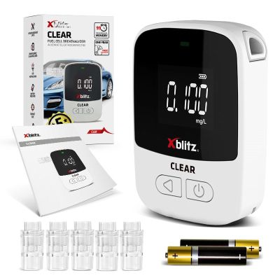 5. XBLITZ CLEAR - Elektrochemischer Alkoholtester