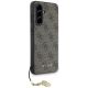 3. Guess 4G Charms Collection Hülle für Samsung Galaxy A56 - Braun