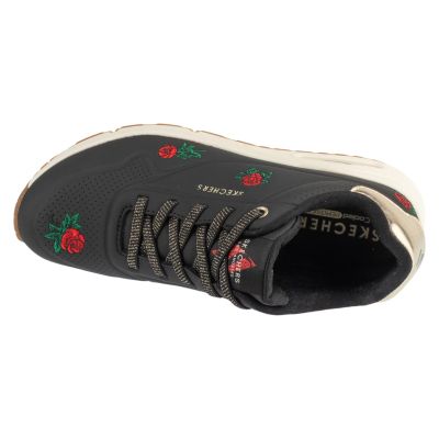 3. Skechers Uno – Champagne and Roses 177862-BKRD Schwarz 36