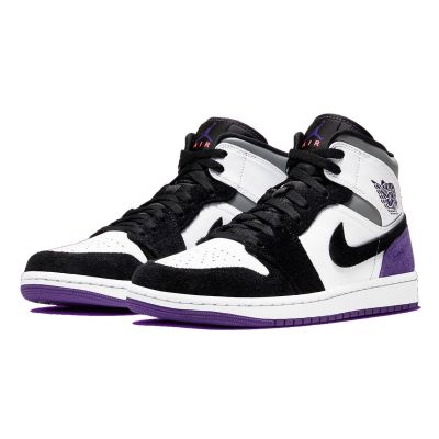 4. Air Jordan 1 Mid SE Varsity Purple Basketballschuhe - 852542-105