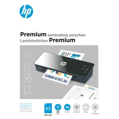 HP PREMIUM A3 Laminierfolie 80 µm, 50 Stück.