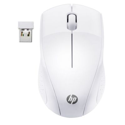 HP Wireless Mouse 220 Snow White 7KX12AA