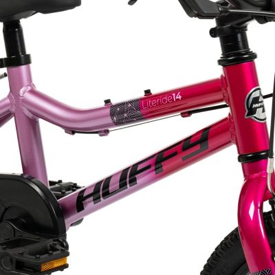 8. Huffy Literide Alu 14" Pinkes Kinderfahrrad (24215W)