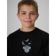 3. Locker geschnittenes Jungen-T-Shirt mit Aufdruck 4FJRSS26TTSHM4276-20S