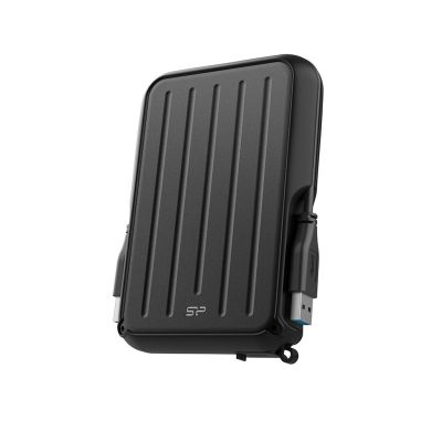 2. Externe Festplatte Silicon Power Armor A66 (5 TB; 2,5"; USB 3.2; Schwarz; SP050TBPHD66LS3K)