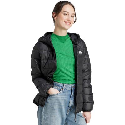 10. adidas Essentials Leichte Daunenjacke mit Kapuze W HZ5724