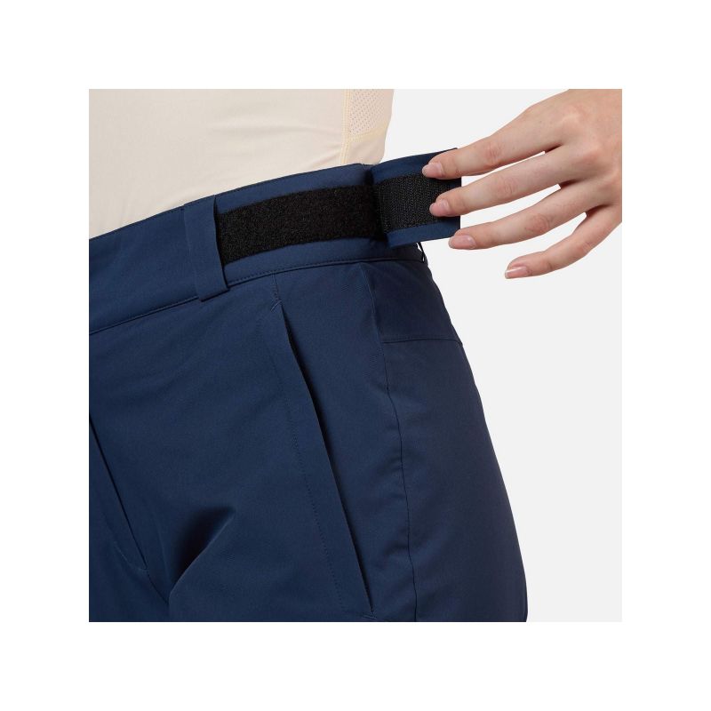 7. ROSSIGNOL W Isolierte Skihose Damen Skihose Marineblau