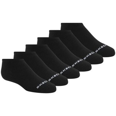 Skechers 6er-Pack Core Lowcut Lg Socken S118209-BLK Schwarz 35-38