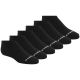 Skechers 6er-Pack Core Lowcut Lg Socken S118209-BLK Schwarz 35-38