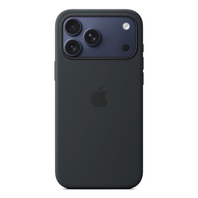 Apple iPhone 17 Pro Max Silikonhülle mit MagSafe – Schwarz