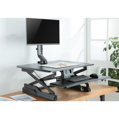 11. Maclean MC-853 Monitor-Tischhalterung (Tischmontage; 17"–32"; max. 8 kg)