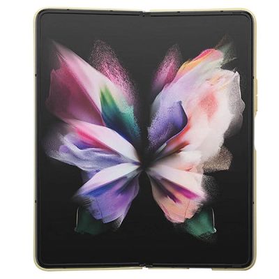 6. Guess Glitter Script Hülle für Samsung Galaxy Z Fold 5 – Gold