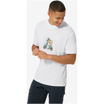 2. Herren-T-Shirt SUPER.NATURAL M Racing Dachshund Bio J Tee, weiß