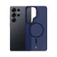 9. 3mk Smoke MagCase für Samsung Galaxy S25 Ultra - Blau-Transparent