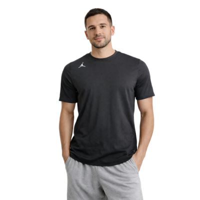 4. Nike Jordan Air Dri-FIT Trainings-Sport-T-Shirt für Herren, Grau - DQ7899-066