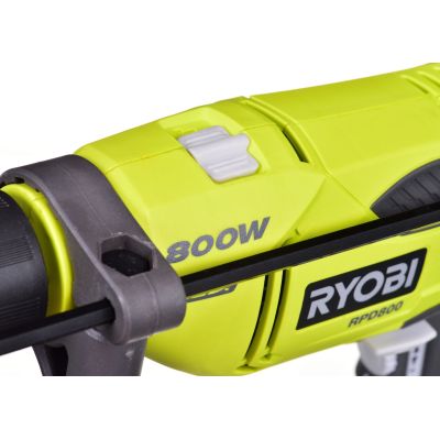 9. 800-W-Schlagbohrmaschine, RYOBI-Koffer