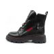 2. Lee Cooper Stiefel, Damenstiefel, Lederstiefel, Schwarz, Rot, Warm