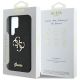 8. Guess Fixed Glitter Big 4G Metal Logo Hülle für Samsung Galaxy S25 Ultra schwarz