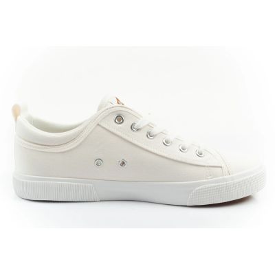 4. Lee Cooper Herren-Sportschuhe, modische weiße Sneaker, bequem
