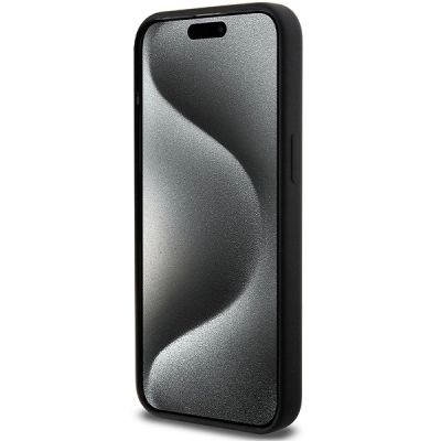 5. BMW M Silicone Pattern MagSafe Hülle für iPhone 15 Pro Max – Schwarz
