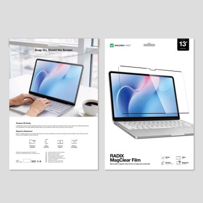 9. AmazingThing Radix MagClear Folie für MacBook Neo 13"