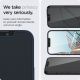 7. Spigen Glas.tR EZ Fit Privacy gehärtetes Glas für iPhone 13 Pro Max - 2 Stk.