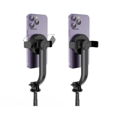 4. Tech-Protect L04S Bluetooth-Selfie-Stick mit Stativ bis 95 cm und 360°-Kopf – Schwarz