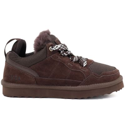 2. Damen-Lederboots, gefütterte Halbschuhe in Schokoladenbraun Vinceza 102670