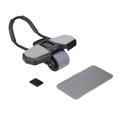 20. KA10 SCHWARZES ABS-RAD AUTOMATIKRAD ZUM TRAINING DER BAUCHMUSKEL MIT UNTERSTÜTZUNG