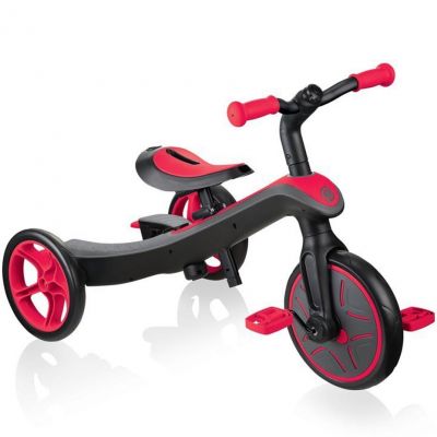 9. Globber Neues rotes Explorer Trike 4in1 632-102-2