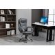 12. Activejet beheizter Massage-Bürostuhl YK7304 Grau