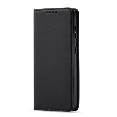 6. Magnet Kartenetui für Samsung Galaxy S22+ (S22 Plus) Tasche Wallet Kartenhalter Schwarz