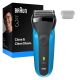 7. Braun Series 3 310s Folienrasierer/Trimmer, Schwarz, Blau