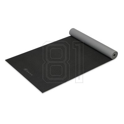 3. Double-sided yoga mat Gaiam &quot;GRANITE / STORM&quot; 4 mm 61956