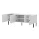 2. 3D-TV-Schrank PALAZZO BIS 151x40x60 weiß matt