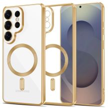 Tech-Protect MagFlex Hülle für Samsung Galaxy S26 Ultra – Transparentes Gold