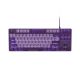 FURY KANABO K2 US Gaming-Tastatur, weiße Beleuchtung, mechanisch, violett