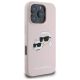 4. Karl Lagerfeld Silikon Nauble Heads Print MagSafe Case für iPhone 16 Pro Max - Pink