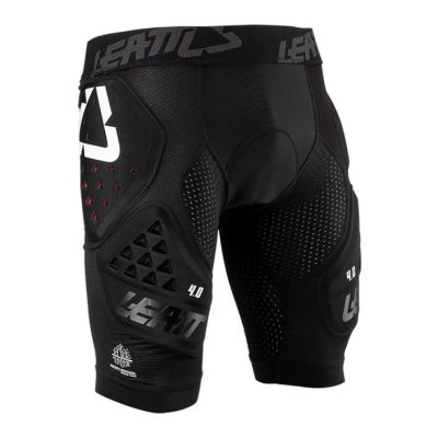 3. LEATT Impact Shorts 3DF 4.0 Schutzshorts, Größe L, Schwarz